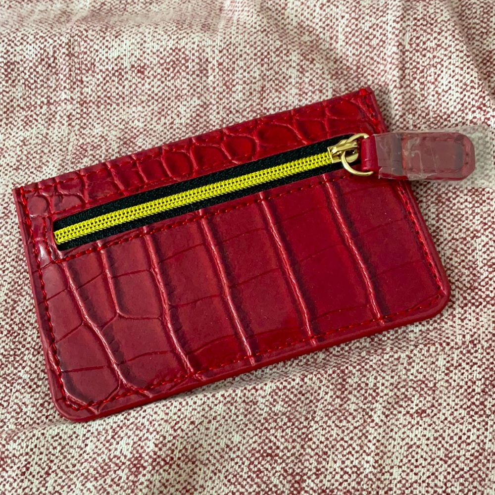 B-Low the Belt Croc Card Case